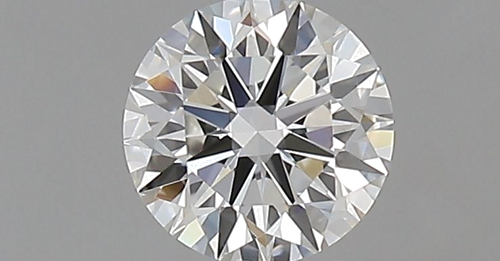 0.51 carat F-VVS1 Excellent cut Natūralus Round Deimantas (1)
