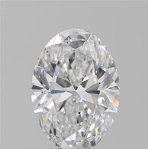 3.01 carat D-SI1 Natūralus Oval Deimantas (1)