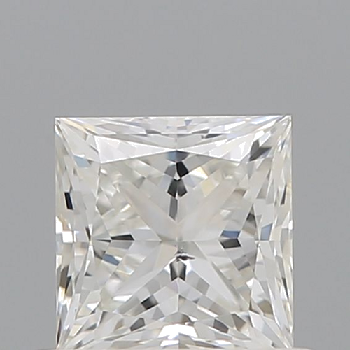 0.6 carat G-SI2 Natūralus Princess Deimantas (1)