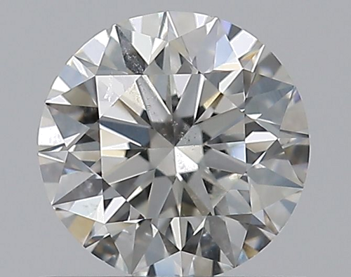 0.6 carat G-SI2 Excellent cut Natūralus Round Deimantas (1)