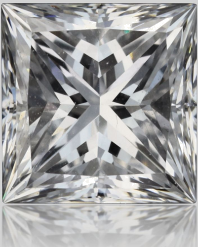 0.5 carat D-VVS2 Natūralus Princess Deimantas (1)