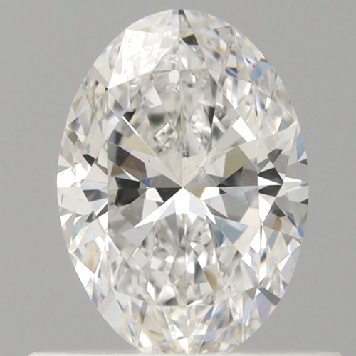 0.6 carat E-SI2 Natūralus Oval Deimantas (1)
