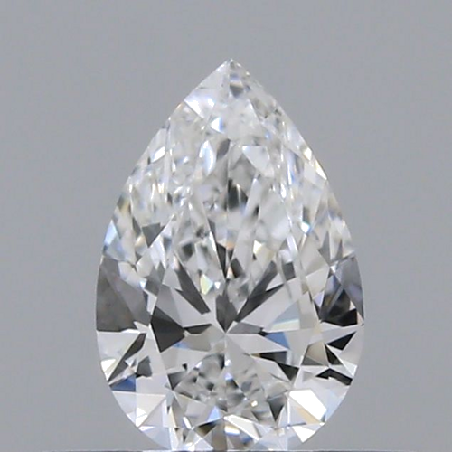 0.31 carat D-VVS2 Natūralus Pear Deimantas (1)