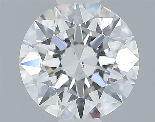 0.46 carat E-SI2 Excellent cut Natūralus Round Deimantas (1)