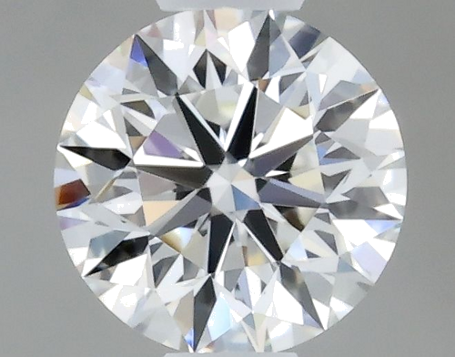 0.42 carat F-VVS1 Excellent cut Natūralus Round Deimantas (1)