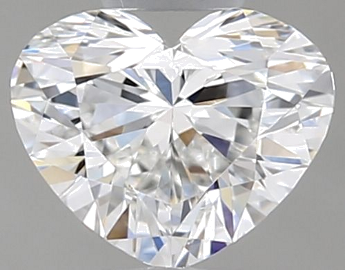 0.4 carat E-VVS2 Natūralus Heart Deimantas (1)