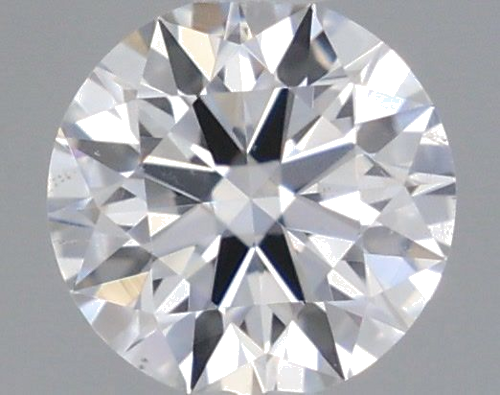 0.19 carat F-SI1 Excellent cut Natūralus Round Deimantas (1)