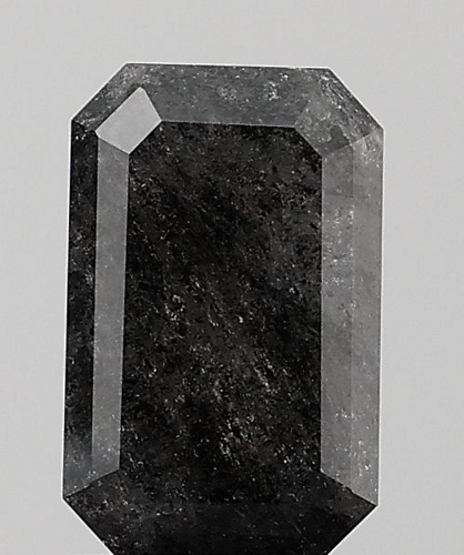 1.48 carat Fancy Dark Gray-VVS2 Natūralus Emerald Deimantas (1)