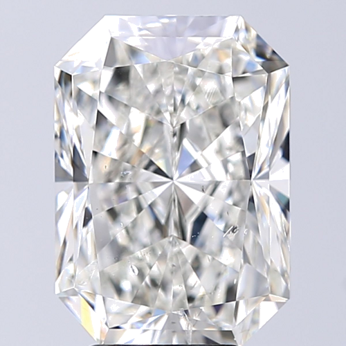 5.01 carat I-SI2 Natūralus Radiant Deimantas (1)