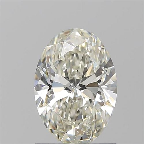 1.2 carat J-SI1 Natūralus Oval Deimantas (1)