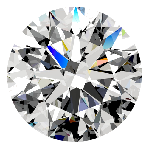 0.3 carat G-VS2 Excellent cut Natūralus Round Deimantas (1)