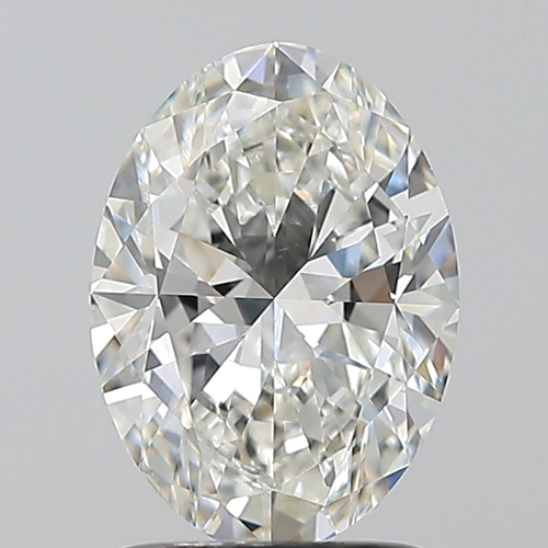 1.5 carat H-SI1 Natūralus Oval Deimantas (1)