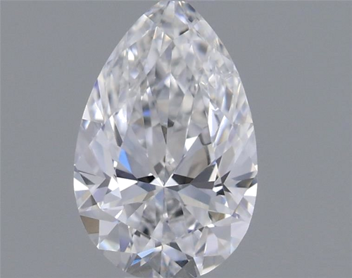 0.45 carat D-VVS1 Natūralus Pear Deimantas (1)