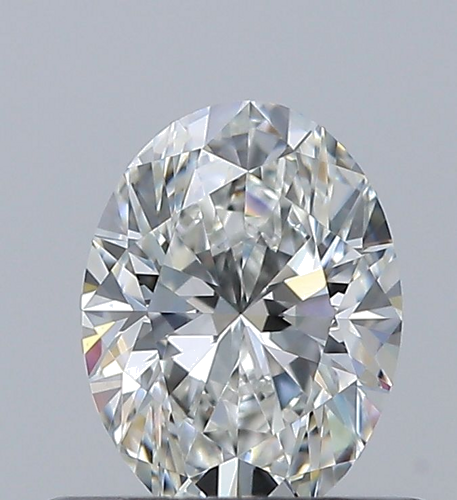 0.52 carat G-VS1 Natūralus Oval Deimantas (1)