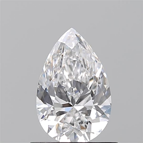 0.69 carat D-VS1 Natūralus Pear Deimantas (1)