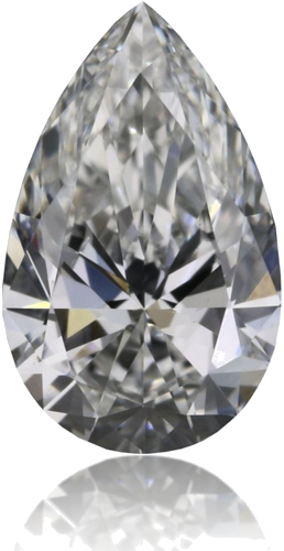 0.32 carat G-VS1 Natūralus Pear Deimantas (1)