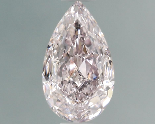 0.6 carat Fancy Light Purplish Pink-VS2 Natūralus Pear Deimantas (1)