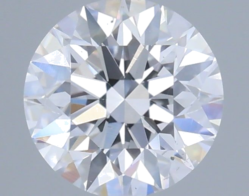 0.52 carat D-SI1 Very Good cut Natūralus Round Deimantas (1)