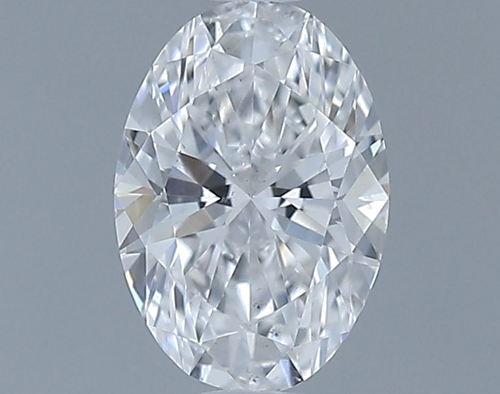 0.41 carat E-SI1 Natūralus Oval Deimantas (1)