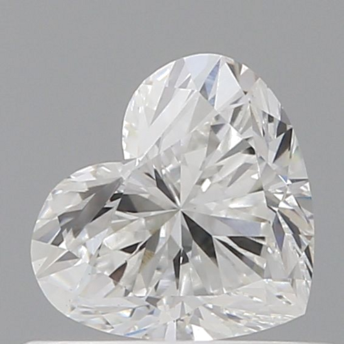 0.52 carat E-VS1 Natūralus Heart Deimantas (1)