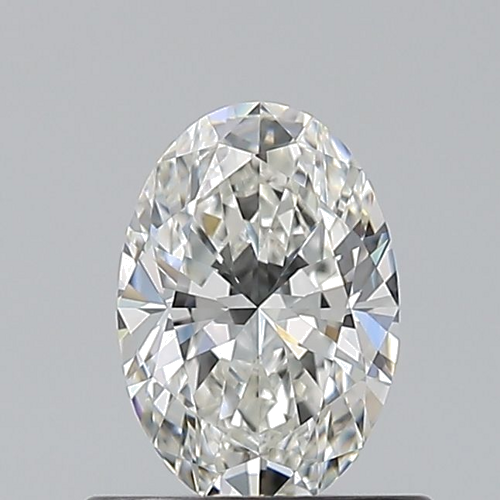 0.6 carat G-VVS1 Natūralus Oval Deimantas (1)
