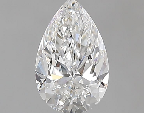 1.0 carat E-VS2 Natūralus Pear Deimantas (1)