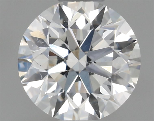 0.45 carat F-SI1 Excellent cut Natūralus Round Deimantas (1)
