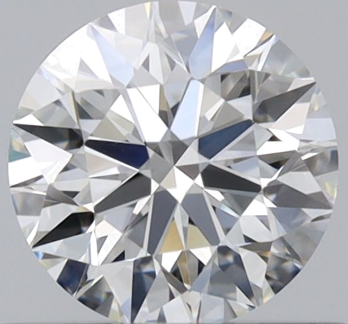 0.46 carat G-VVS1 Excellent cut Natūralus Round Deimantas (1)