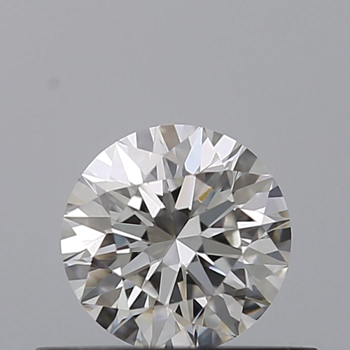 0.41 carat F-VVS1 Excellent cut Natūralus Round Deimantas (1)