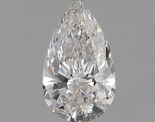 0.62 carat D-SI2 Natūralus Pear Deimantas (1)