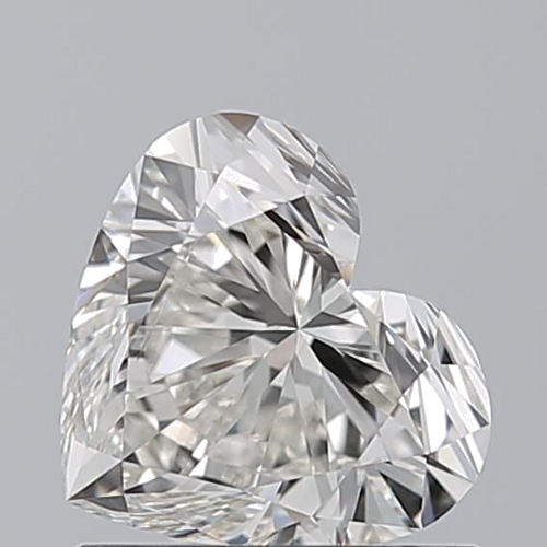 1.01 carat I-VVS2 Natūralus Heart Deimantas (1)