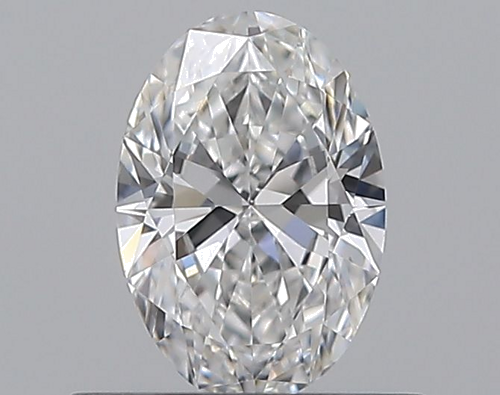 0.5 carat D-VVS1 Natūralus Oval Deimantas (1)