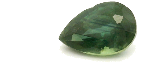 0.47 carat GREEN Pear Safyras (1)
