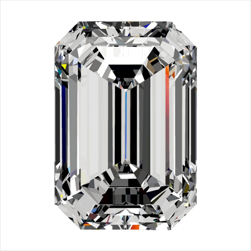 0.3 carat G-VS1 Natūralus Emerald Deimantas (1)