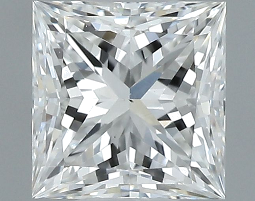 0.4 carat G-VS1 Natūralus Princess Deimantas (1)