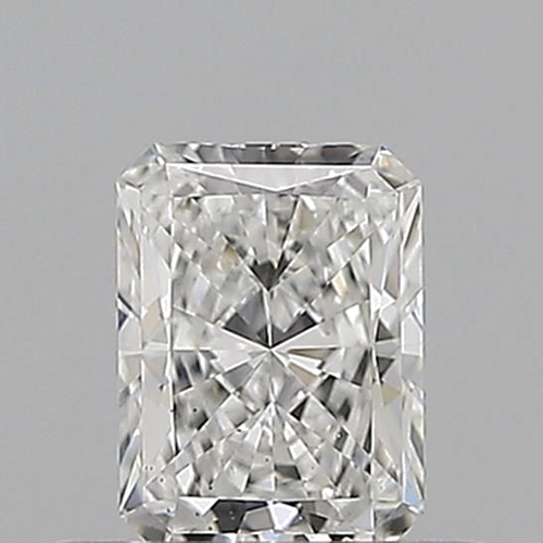 0.53 carat F-VS2 Natūralus Radiant Deimantas (1)