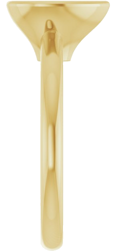 Sužadėtuvių Žiedas „Bezel-Set Solitaire“ 14k yellow gold Pear 9mm x 6mm (4)