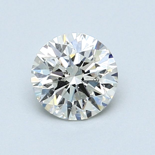 0.8 carat J-SI2 Excellent cut Natūralus Round Deimantas (1)