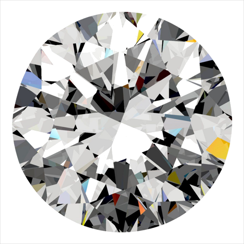 0.3 carat D-SI2 Very Good cut Natūralus Round Deimantas (1)