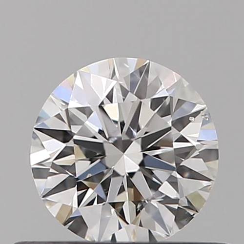 0.4 carat F-SI2 Excellent cut Natūralus Round Deimantas (1)