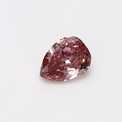 0.29 carat Fancy Intense Pink-VS2 Natūralus Pear Deimantas (1)