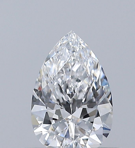 0.41 carat D-VVS2 Natūralus Pear Deimantas (1)