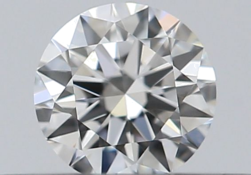 0.18 carat D-VVS1 Excellent cut Natūralus Round Deimantas (1)