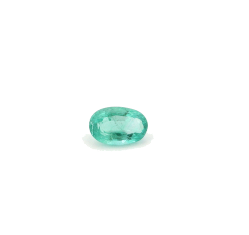 0.44 carat GREEN Oval Smaragdas (1)