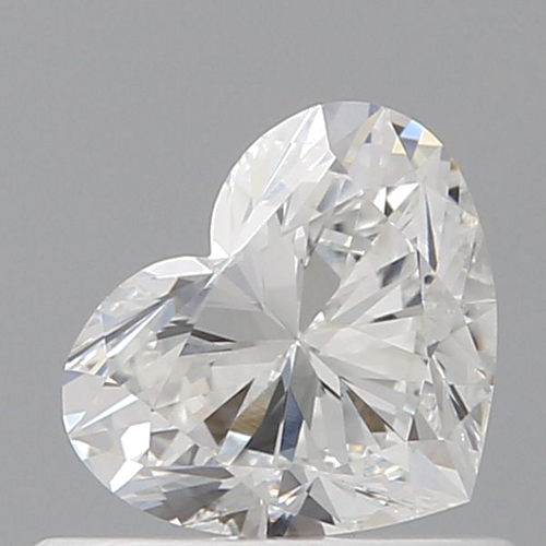 0.51 carat F-VS2 Natūralus Heart Deimantas (1)
