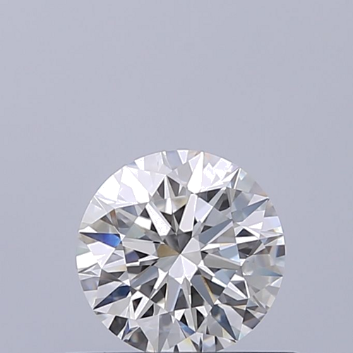 0.51 carat F-VVS1 Excellent cut Natūralus Round Deimantas (1)