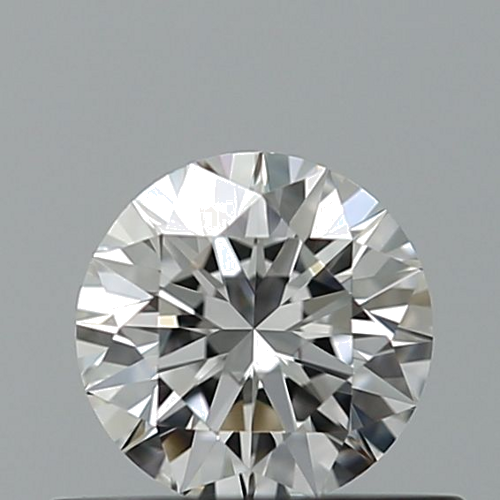 0.37 carat F-VVS1 Excellent cut Natūralus Round Deimantas (1)