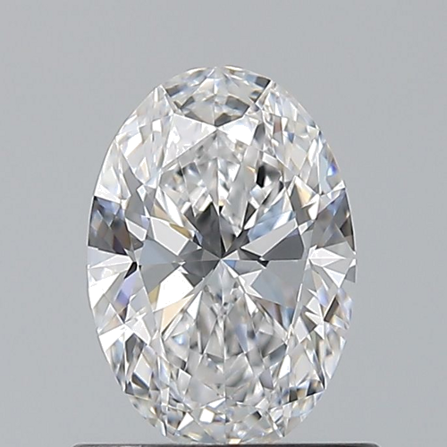 0.71 carat D-VVS2 Natūralus Oval Deimantas (1)