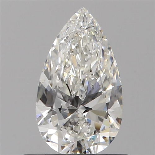 0.55 carat G-VVS2 Natūralus Pear Deimantas (1)