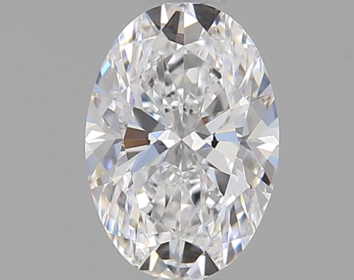 0.51 carat D-VVS2 Natūralus Oval Deimantas (1)
